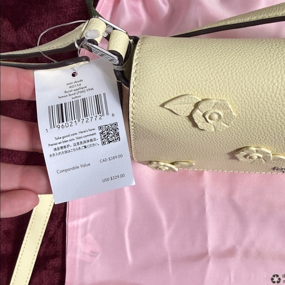 Kate Spade Yellow Crossbody Bag - Picture 3 of 12